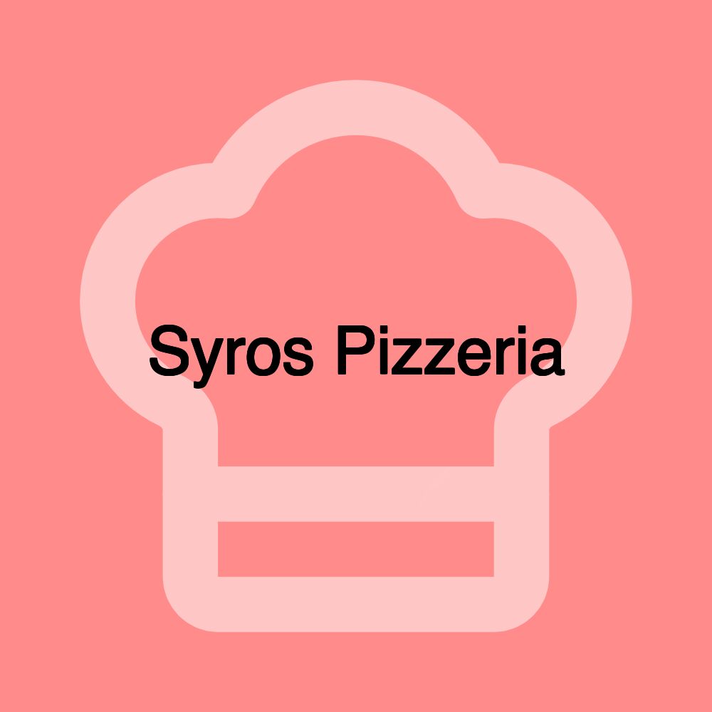 Syros Pizzeria