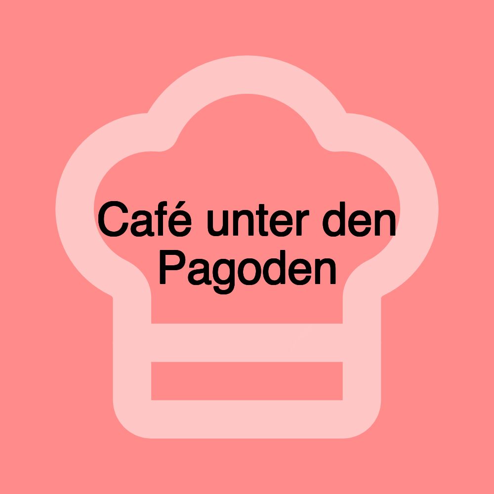 Café unter den Pagoden