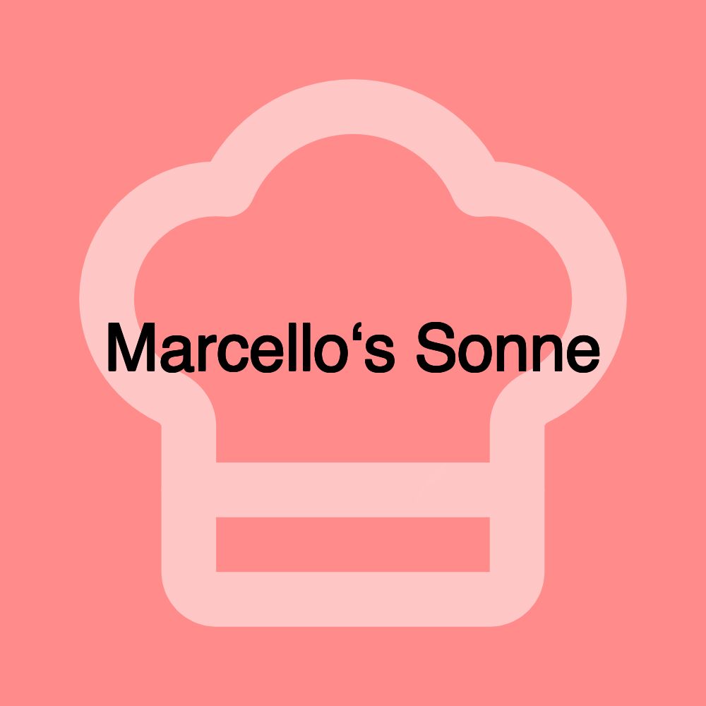 Marcello‘s Sonne