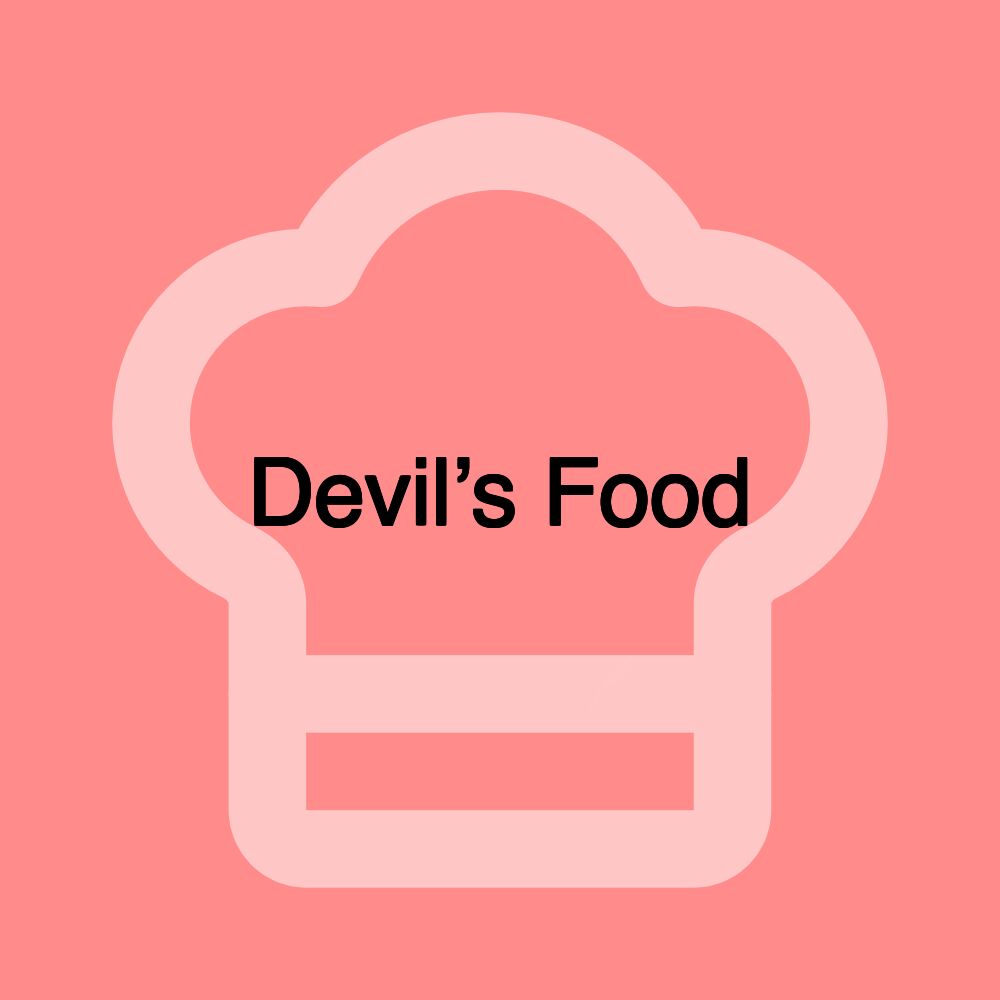 Devil’s Food
