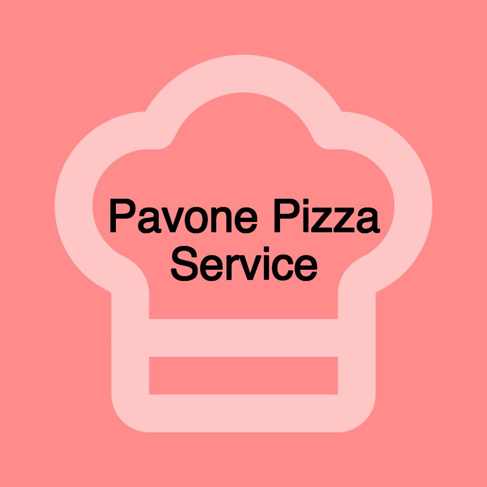 Pavone Pizza Service