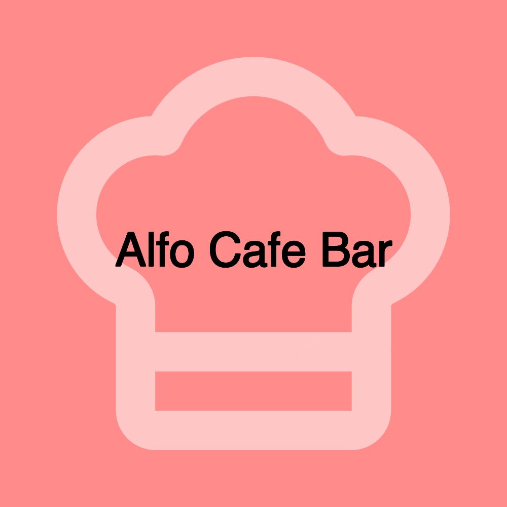 Alfo Cafe Bar