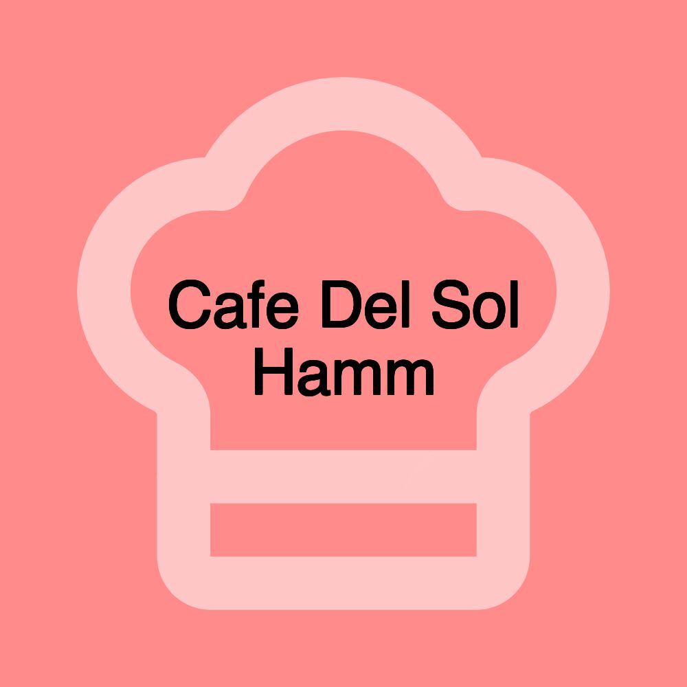 Cafe Del Sol Hamm