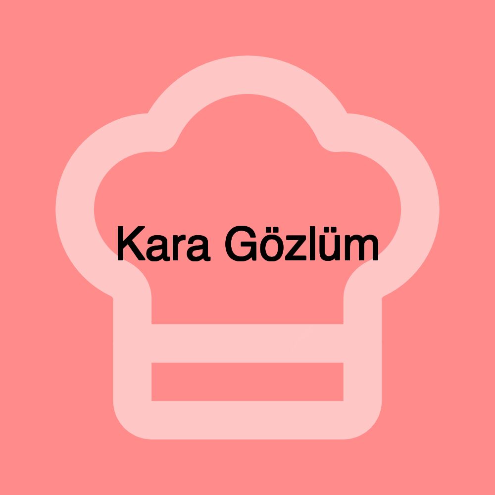 Kara Gözlüm