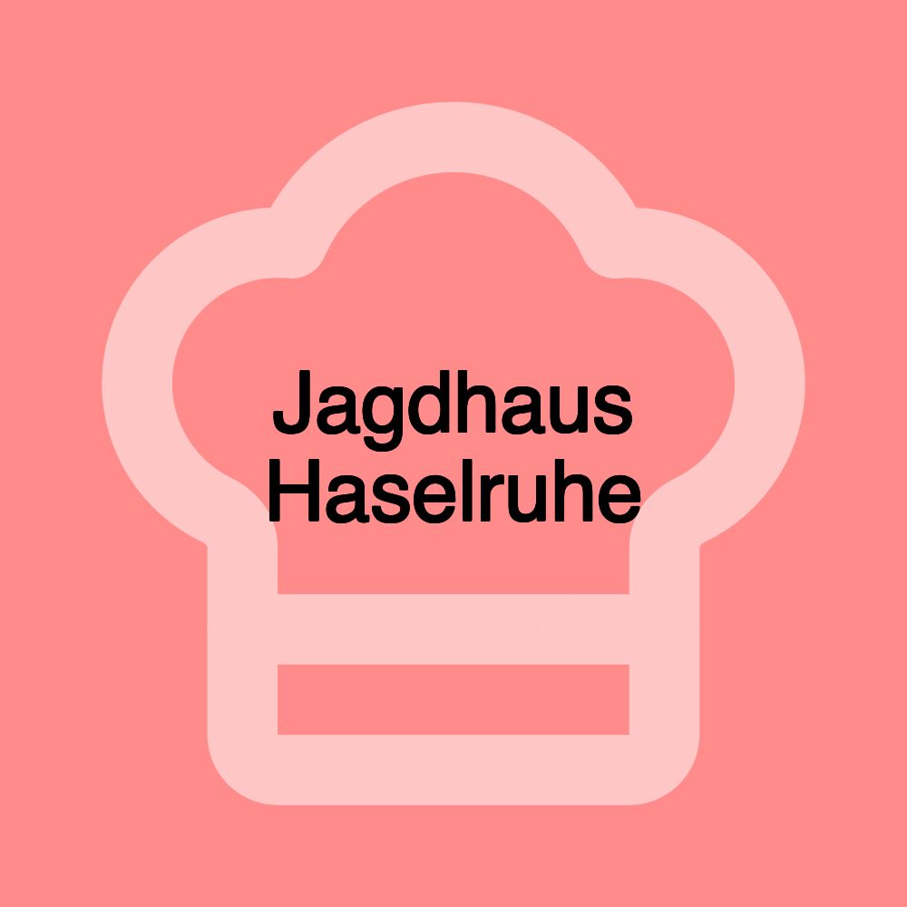Jagdhaus Haselruhe