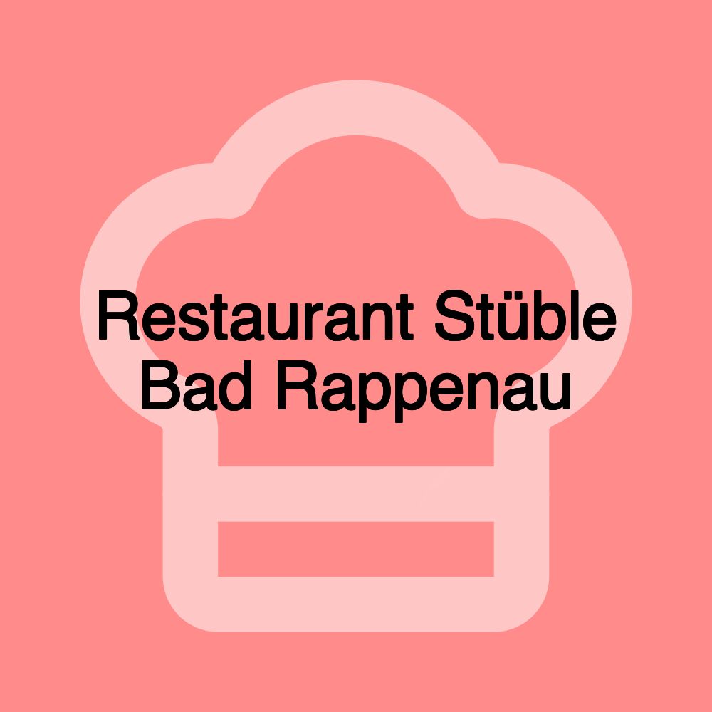 Restaurant Stüble Bad Rappenau
