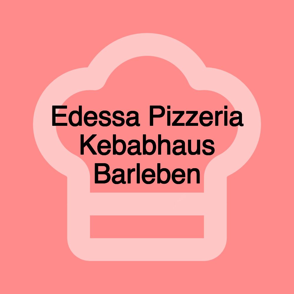 Edessa Pizzeria Kebabhaus Barleben