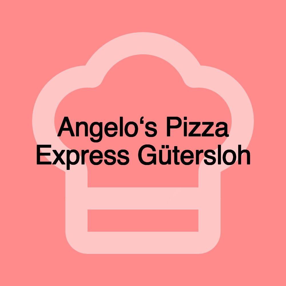 Angelo‘s Pizza Express Gütersloh
