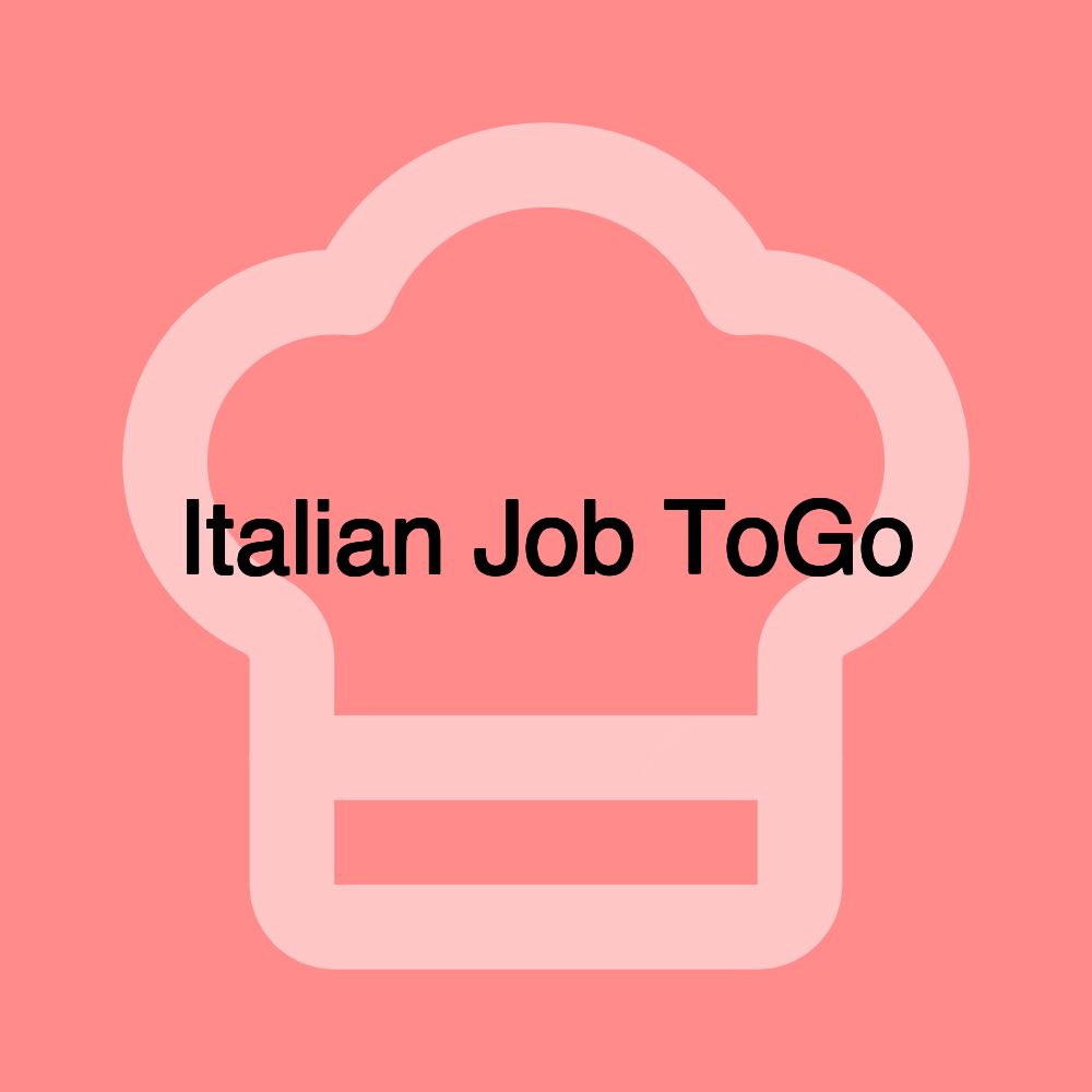 Italian Job ToGo