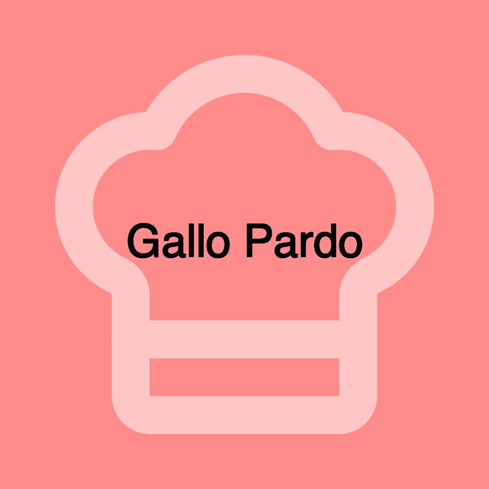 Gallo Pardo
