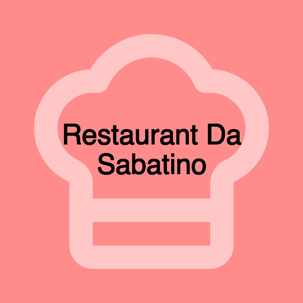 Restaurant Da Sabatino